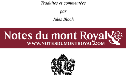 éd. Les Belles Lettres, coll. La Voix de l’Inde, Paris